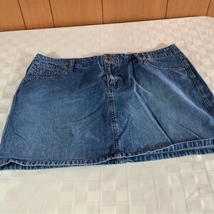 Junior jean skirt size 15
